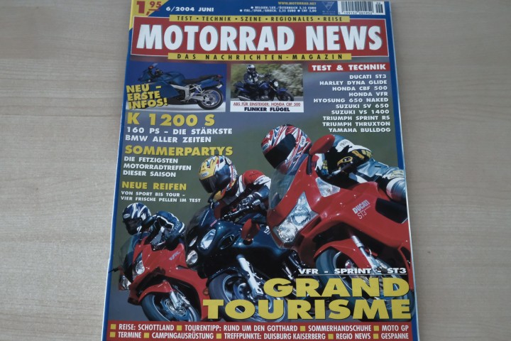 Deckblatt Motorrad News (06/2004)